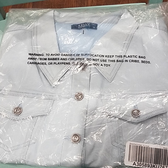 Kelly by Clinton Kelly Denim Jacket - Picture 5 of 5